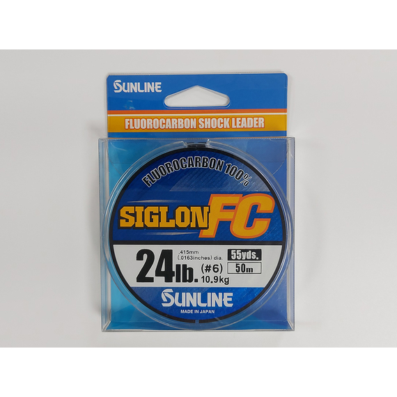Флюорокарбон Sunline Siglon FC 50m 0.415mm 10.9kg повідцевий, Діаметр: 0.415, фото , изображение 2