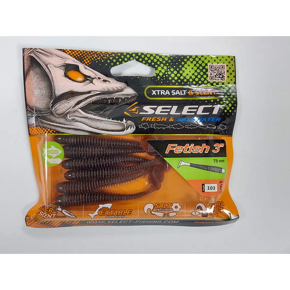 Силікон Select Fetish 3" col.103 (6 шт/упак), Довжина силікону: 3" (7.62 см), Колір силікону: 103, фото , изображение 11