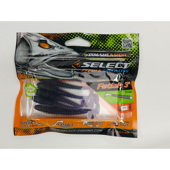 Силікон Select Fetish 3" col.777 (6 шт/упак), Довжина силікону: 3" (7.62 см), Колір силікону: 777, фото , изображение 6