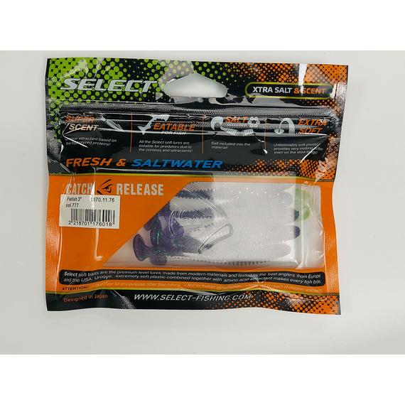 Силікон Select Fetish 3" col.777 (6 шт/упак), Довжина силікону: 3" (7.62 см), Колір силікону: 777, фото , изображение 13