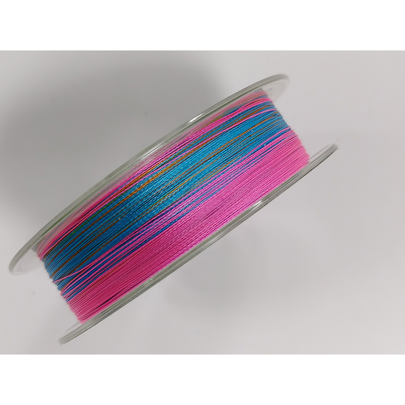 Шнур риболовний Select Basic PE 150m, 0.12mm, 12Lb/5.6kg, колір: різнобарвний, Діаметр: 0.12mm, Розмотування: 150m, Колір: мультиколор, фото , изображение 2