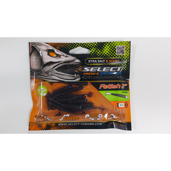 Силикон Select Fetish 2" col.010 (10 шт/упак), Длина силикона: 2" (5.08 см), Расцветка силикона: 010, фото , изображение 21