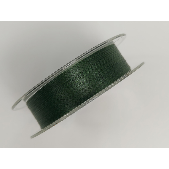 Шнур риболовний Select Basic PE 100m, 0.06mm, 6Lb/3kg, колір: темно-зелений, Діаметр: 0.06mm, Розмотування: 100m, Колір: темно-зелений, фото , изображение 2