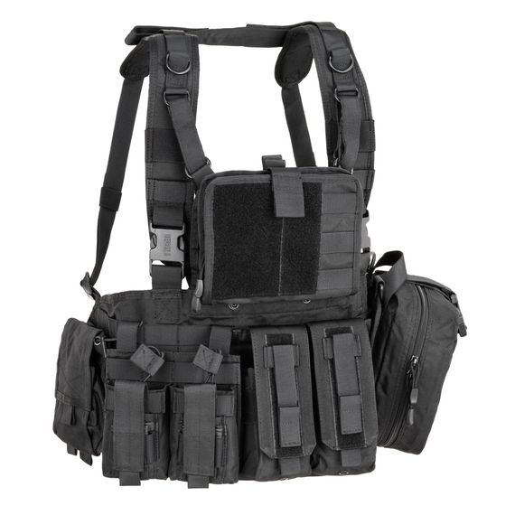 Жилет тактичний Defcon 5 розвантажувальний Multirole к:чорний, фото 