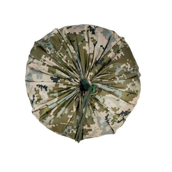 Військовий зимовий спальний мішок-ковдра. СУПЕР ТЕПЛИЙ (піксель), Колір: піксель, фото , изображение 7