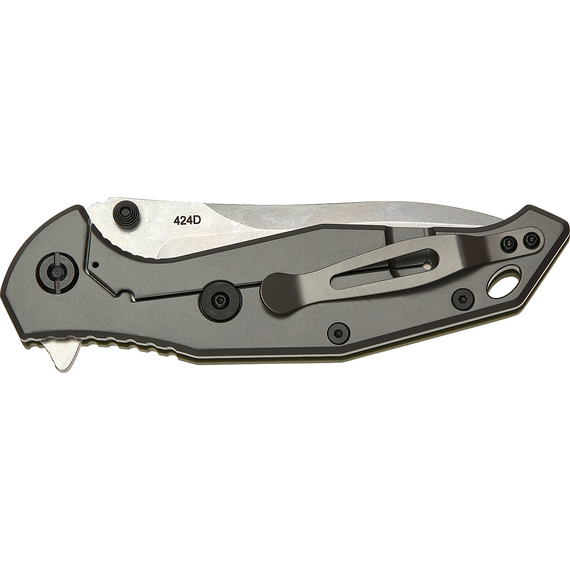 Нож SKIF Adventure II SW Olive, сталь - 9Cr18MoV, рукоятка - G10, общая длина - 223 мм, длина клинка - 97 мм, Выберите цвет: Olive, Выберите покрытие: стоунвош, фото , изображение 9