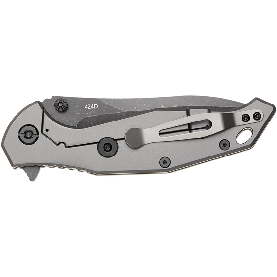 Ніж SKIF Adventure II BSW Olive, сталь - 9Cr18MoV, руків’я - G10, загальна довжина - 223 мм, довжина клинка - 97 мм, Колір: Olive, Оберіть покриття: чорний стоунвош, фото , изображение 9