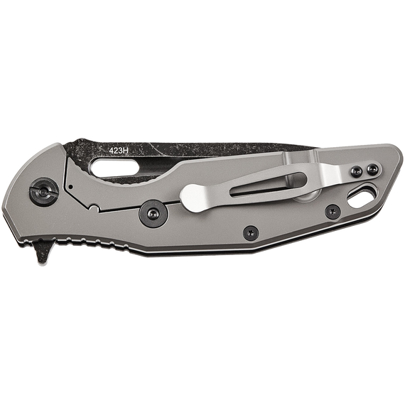 Нож SKIF Defender II BSW Black, сталь - 9Cr18MoV, рукоятка - G10, общая длина - 224 мм, длина клинка - 97 мм, фото , изображение 9