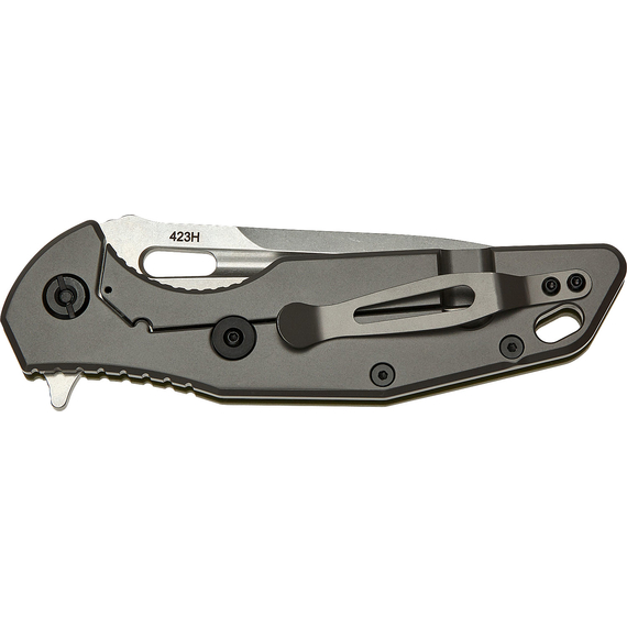 Ніж SKIF Defender II SW Olive, сталь - 9Cr18MoV, руків’я - G10, загальна довжина - 224 мм, довжина клинка - 97 мм, Колір: Olive, фото , изображение 9