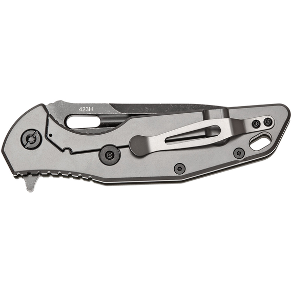 Нож SKIF Defender II BSW Olive, сталь - 9Cr18MoV, рукоятка - G10, общая длина - 224 мм, длина клинка - 97 мм, фото , изображение 9