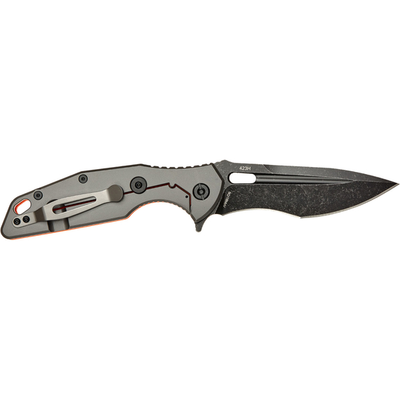 Нож SKIF Defender II BSW Orange, сталь - 9Cr18MoV, рукоятка - G10, общая длина - 224 мм, длина клинка - 97 мм, фото , изображение 7