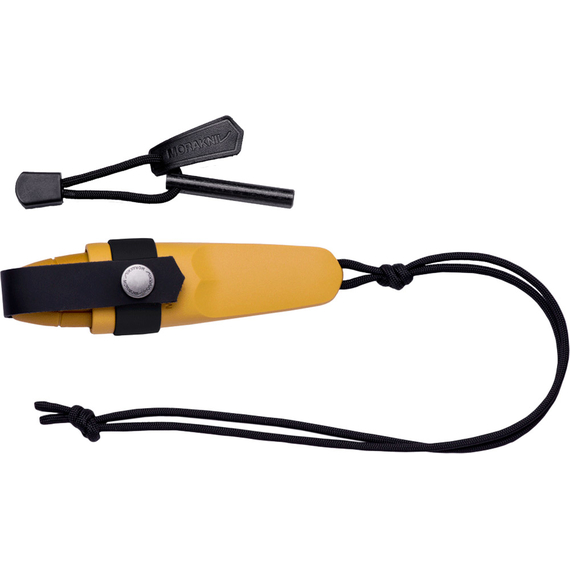 Ніж Morakniv Eldris Neck Knife. Колір - жовтий, фото , изображение 2