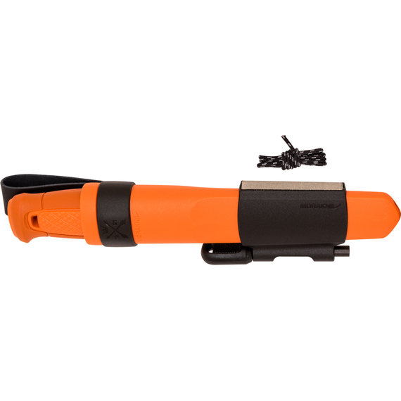 Ніж Morakniv Kansbol Survival Kit. Orange, сталь - Sandvik 12C27, руків’я - пластик, довжина загальна - 226 мм, довжина клинка - 109 мм, звичайна різальна кромка, фото , изображение 9
