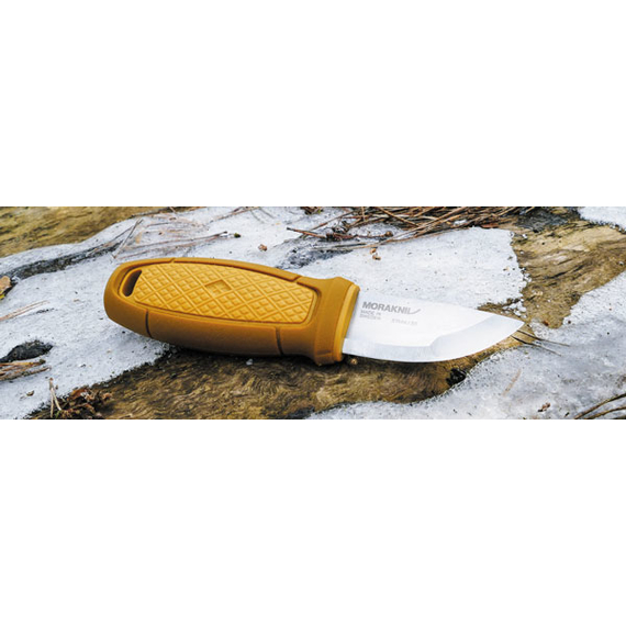 Ніж Morakniv Eldris Neck Knife. Колір - жовтий, фото , изображение 19