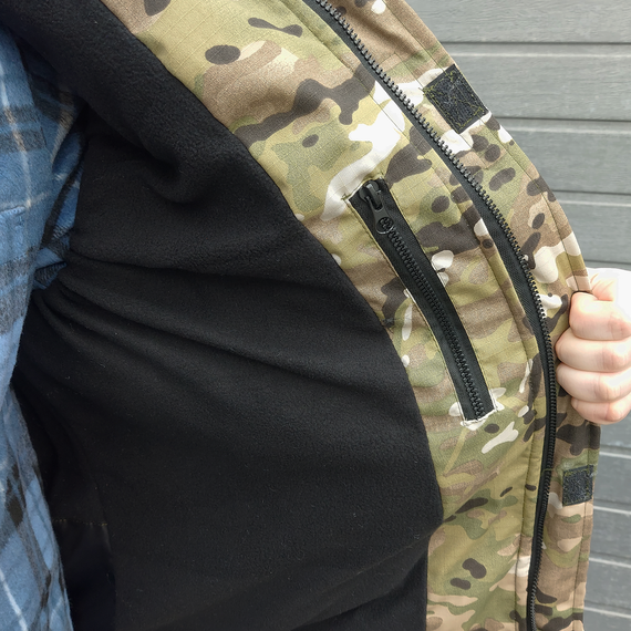 Бушлат зимний военный. Мультикам (размер 52), Оберіть розмір: 52, фото , изображение 13