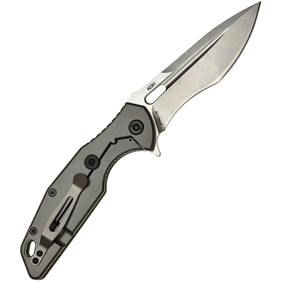 Ніж SKIF Defender II SW Olive, сталь - 9Cr18MoV, руків’я - G10, загальна довжина - 224 мм, довжина клинка - 97 мм, Колір: Olive, фото , изображение 2