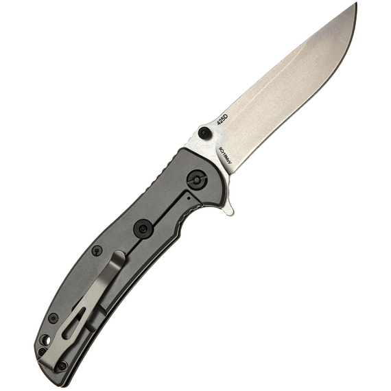 Ніж SKIF Urbanite II SW Black, сталь - 9Cr18MoV, руків’я - G-10, довжина клинка - 100 мм, довжина загальна - 230 мм, Колір: Black, Оберіть покриття: стоунвош, фото , изображение 2