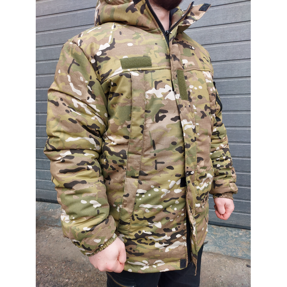 Бушлат зимний военный. Мультикам (размер 50), Оберіть розмір: 50, фото , изображение 7