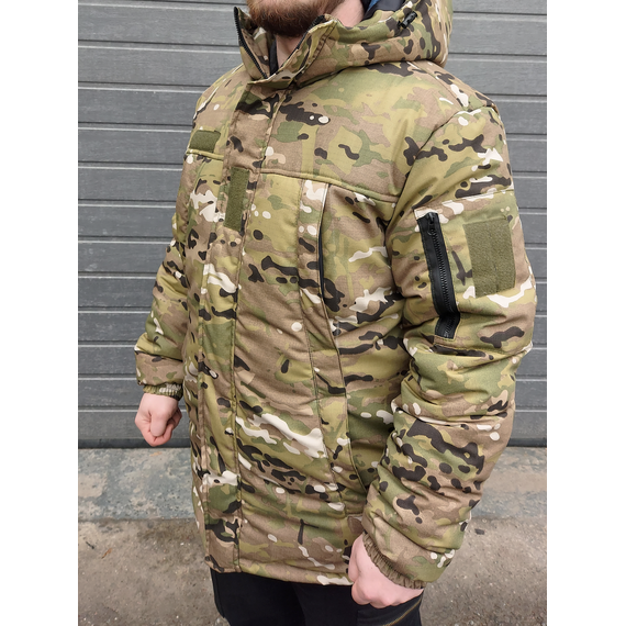 Бушлат зимний военный. Мультикам (размер 50), Оберіть розмір: 50, фото , изображение 8
