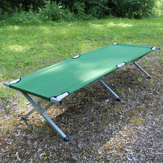 Розкладне ліжко армійське (розкладачка) + Чохол, Конструкція ліжка: НАТО, фото , изображение 2