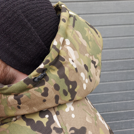 Бушлат зимний военный. Мультикам (размер 52), Оберіть розмір: 52, фото , изображение 11