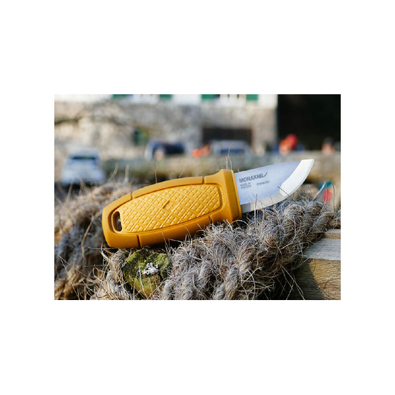 Ніж Morakniv Eldris Neck Knife. Колір - жовтий, фото , изображение 18