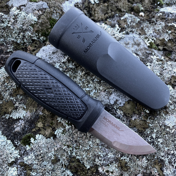Ніж Morakniv Eldris Neck Knife. Колір - чорний, фото , изображение 12