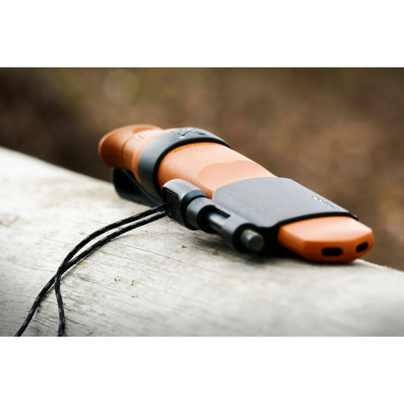 Ніж Morakniv Kansbol Survival Kit. Orange, сталь - Sandvik 12C27, руків’я - пластик, довжина загальна - 226 мм, довжина клинка - 109 мм, звичайна різальна кромка, фото , изображение 18