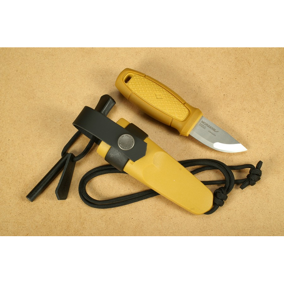 Ніж Morakniv Eldris Neck Knife. Колір - жовтий, фото , изображение 9