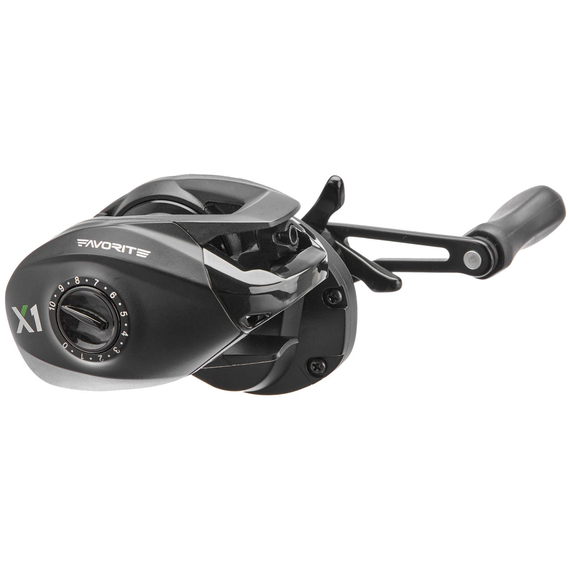 Котушка Favorite X1 BC 100HD1L мультиплікаторна, (підшип. 11+1, перед.число 7.2:1), Розмір шпулі: 100, фото , изображение 3