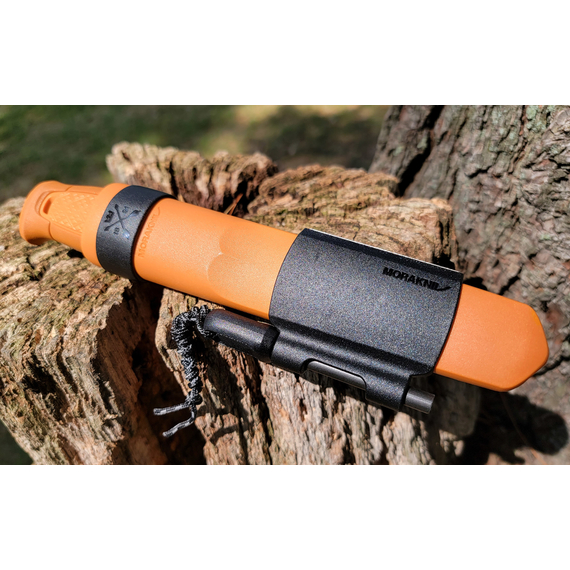 Ніж Morakniv Kansbol Survival Kit. Orange, сталь - Sandvik 12C27, руків’я - пластик, довжина загальна - 226 мм, довжина клинка - 109 мм, звичайна різальна кромка, фото , изображение 19