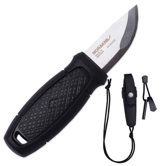 Ніж Morakniv Eldris Neck Knife. Колір - чорний, фото , изображение 2