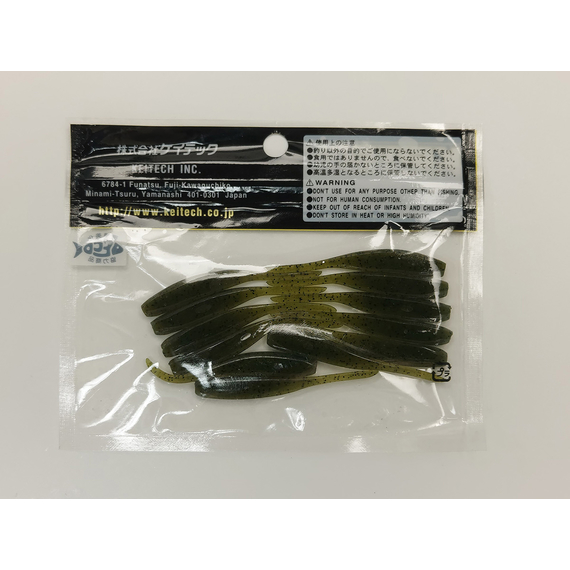 Силікон Keitech Shad Impact 2" (12 шт/упак), колір:102 watermelon pp., Довжина силікону: 2" (5.1 см), Колір силікону: 102 Watermelon PP, фото , изображение 4