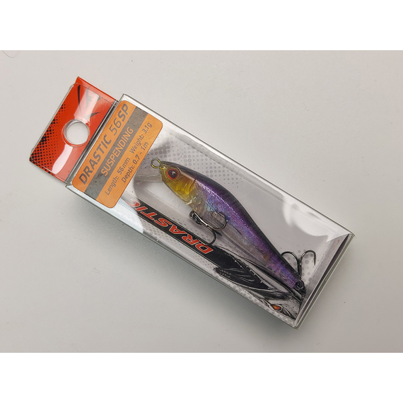 Воблер Select Drastic 56SP 3.1g col.21 (0.7-1m), Цвет воблера: col.21, фото , изображение 2