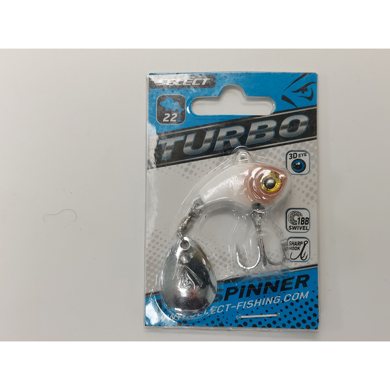 Тейл-спінер Select Turbo 22.0g #11, Вага блешні: 22г, Колір блешні: 11, фото , изображение 5
