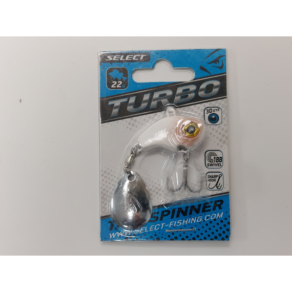 Тейл-спінер Select Turbo 22.0g #11, Вага блешні: 22г, Колір блешні: 11, фото , изображение 3