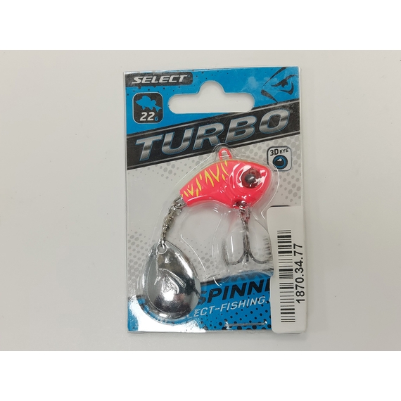 Тейл-спиннер Select Turbo 22.0g #04, Вес: 22г, Цвет блесны: 4, фото , изображение 7