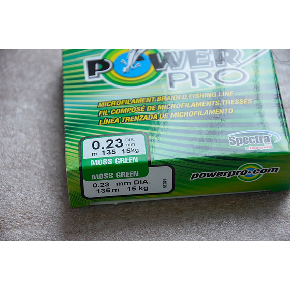 Шнур Power Pro (Moss Green) 135m 0.28mm 44lb/20.0kg, фото , изображение 3