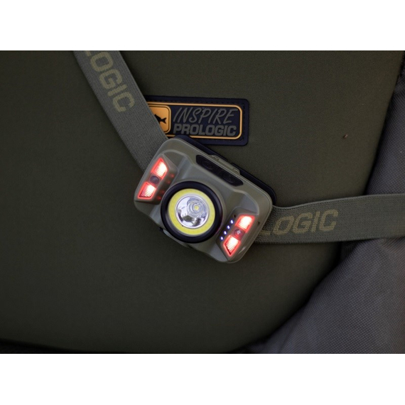 Налобний ліхтар Prologic Inspire Head Light 5W / 500лм — 6 режимів, червоне світло, сенсор керування, фото , изображение 2