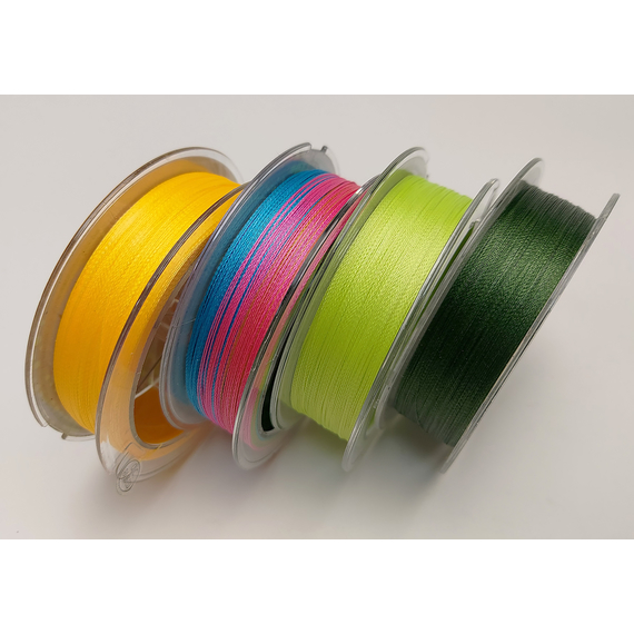 Шнур Select Basic PE 100m (оранж.) 0.12mm 12lb/5.6kg, Диаметр: 0.12mm, Размотка: 100m, Выберите цвет: помаранчевий, фото , изображение 7