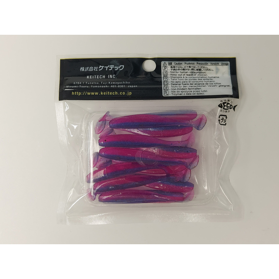 Силікон Keitech Easy Shiner 2" (12 шт/уп), колір:473 morning dawn, Довжина силікону: 2" (5.1 см), Колір силікону: 473 Morning Dawn, фото , изображение 8