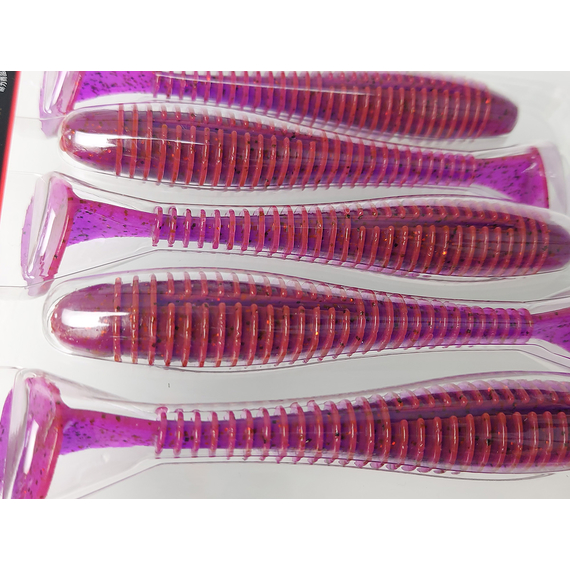 Силікон Keitech Swing Impact FAT 4.3" (6 шт/упак), колір:pal#13 mistic spice, Довжина силікону: 4.3" (10.9 см), Колір силікону: PAL#13 Mistic Spice, фото , изображение 11