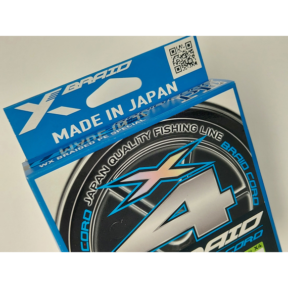 Шнур YGK X-Braid Braid Cord X4 150m #1.5/0.205mm 25lb/11.2kg, Діаметр: #1.5/0.205mm, фото , изображение 4