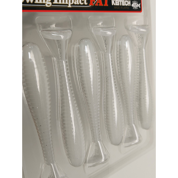 Силікон Keitech Swing Impact FAT 3.8" (6 шт/упак), колір:422 sight flash, Довжина силікону: 3.8" (9.7 см), Колір силікону: 422 Sight Flash, фото , изображение 7