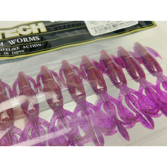 Силікон Keitech Crazy Flapper 2.8" (8 шт/уп), колір: pal#13 mistic spice, Довжина силікону: 2.8" (7.1 см), Колір силікону: PAL#13 Mistic Spice, фото , изображение 9