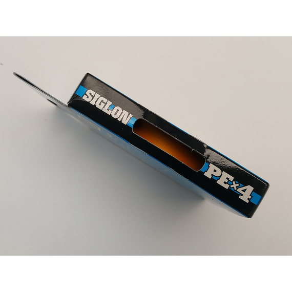 Шнур Sunline Siglon PE х4 150m (помаранч.) #0.8/0.153mm 12lb/6.0kg, Діаметр: #0.8/0.153mm, Розмотування: 150m, Колір: оранжевый, фото , изображение 3