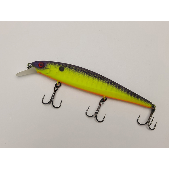 Воблер Jackall MagSquad 115SP 115mm 16.0g Purple Mohican, Размер/Вес: 115мм/16г, Цвет воблера: Purple Mohican, фото , изображение 3