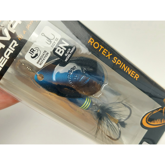 Блесна Savage Gear Rotex Spinner #5 14.0g 06-Black Purple, Вес: 14g, Цвет блесны: Black Purple, фото , изображение 4