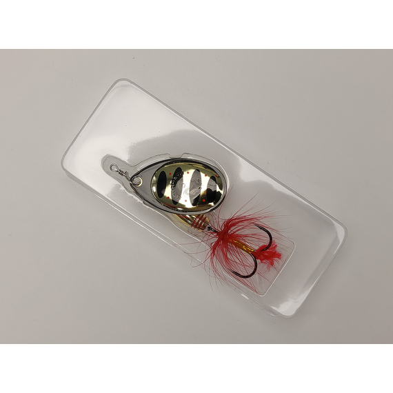 Блешня Savage Gear Rotex Spinner #5 14.0g 03-Gold, Вага блешні: 14g, Колір блешні: Gold, фото , изображение 3