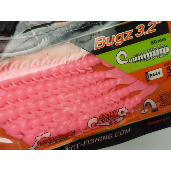 Силікон Select Bugz 3.2" col.PA44 (5 шт/упак), Довжина силікону: 3.2" (8.13 см), Колір силікону: PA44, фото , изображение 4